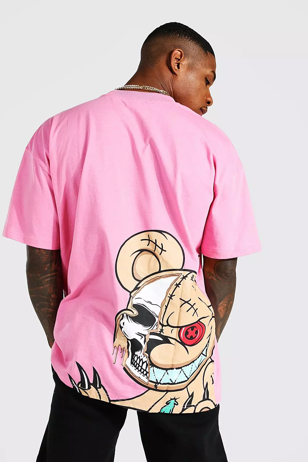 Oversized Ofcl Man Teddy Graphic T-shirt