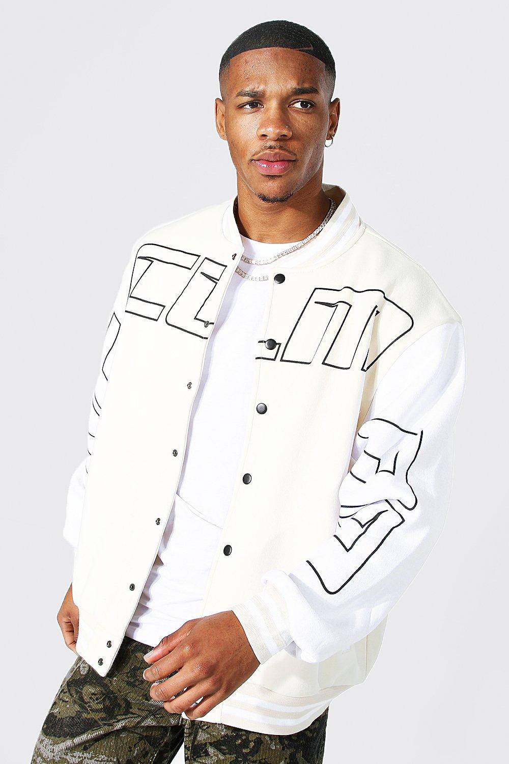 teddy bomber jacket men