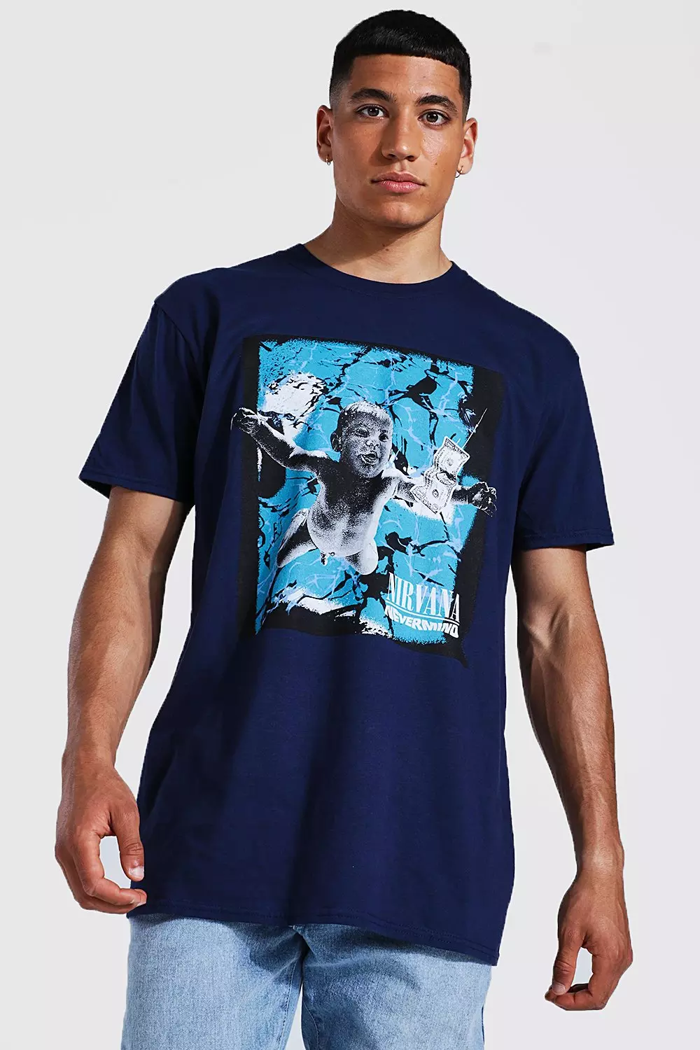 T shirt hot sale nirvana nevermind