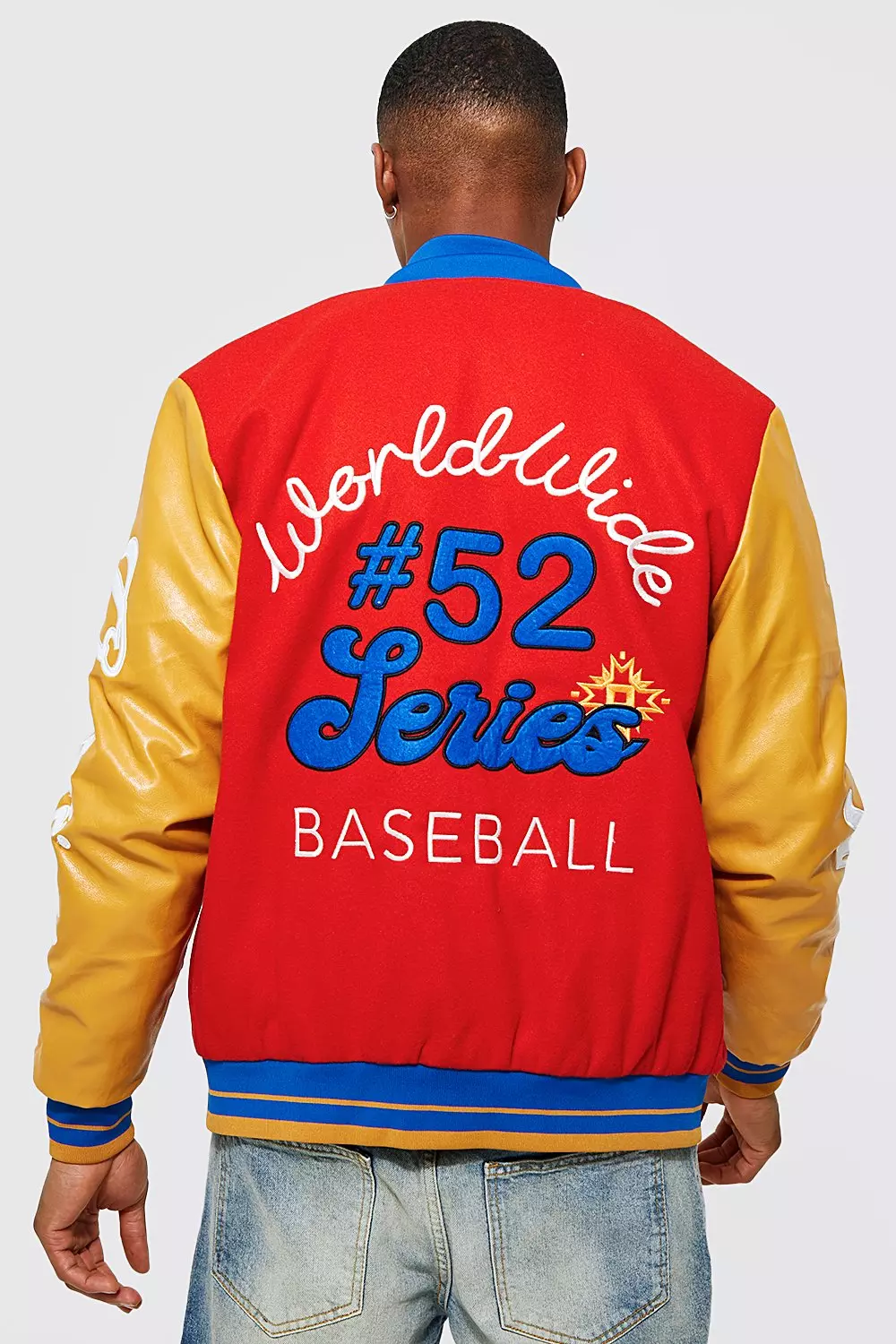 Champion bomber sales jacket gold