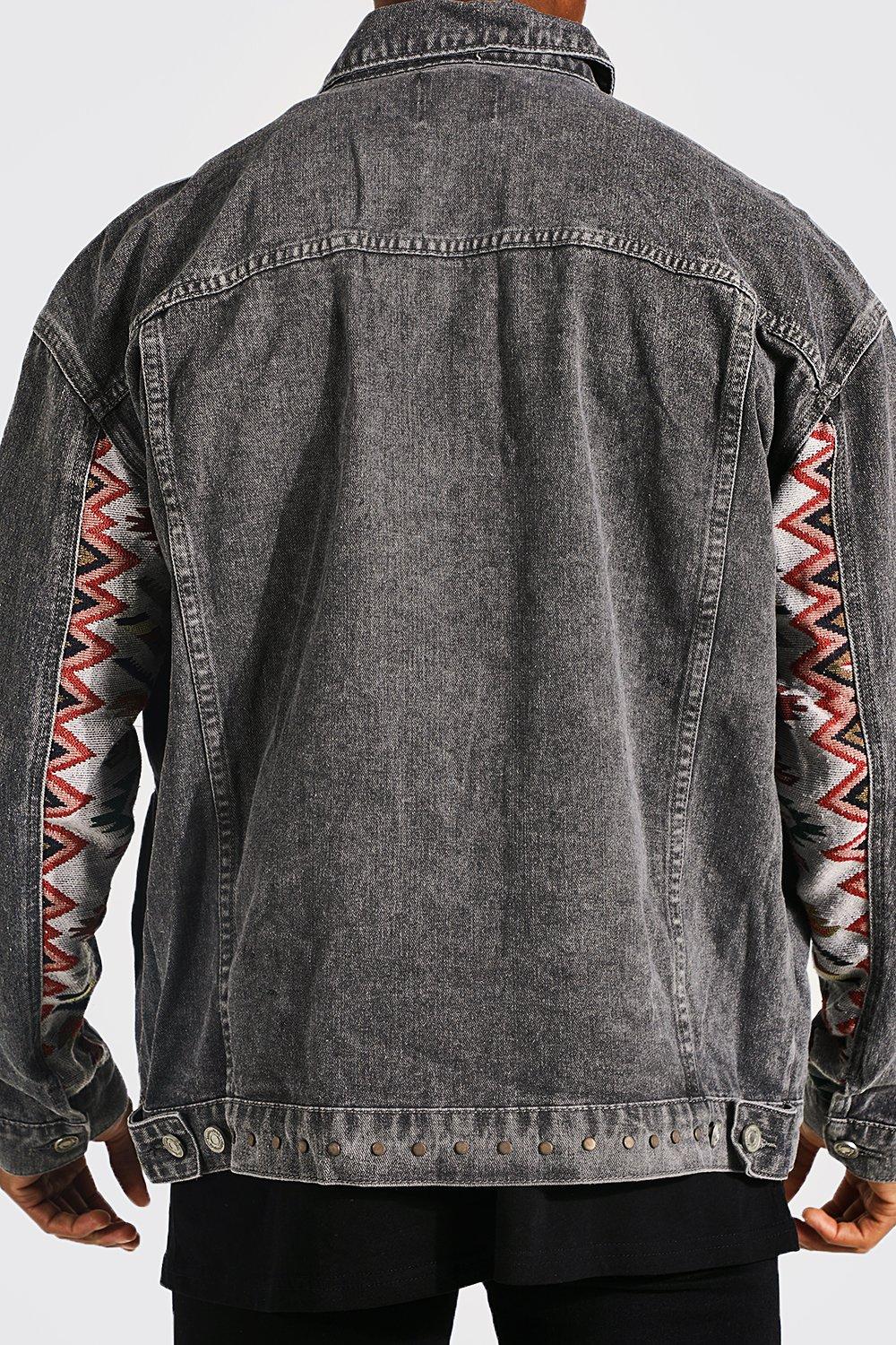 studded dad trucker jacket