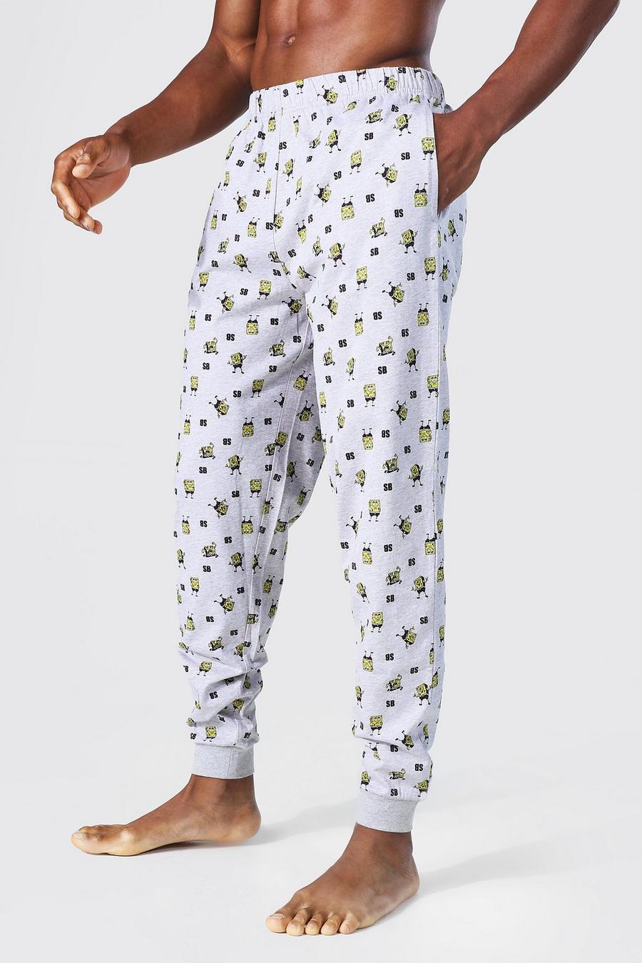 Spongebob Loungewear-Hose, Grey gris image number 1