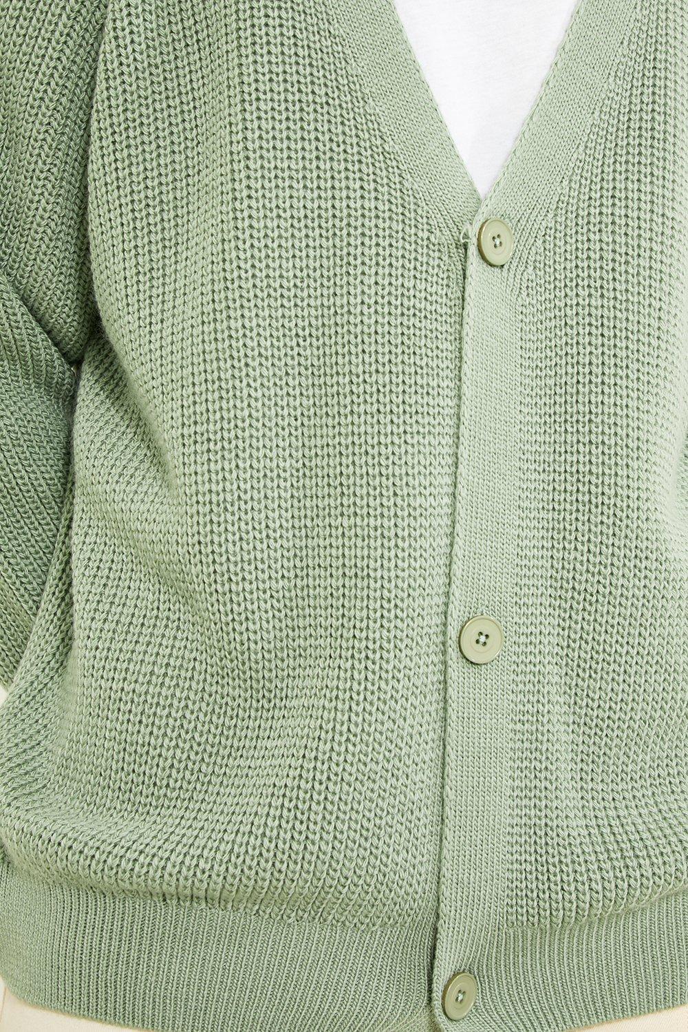 Oversized Raglan Knitted Cardigan | boohoo