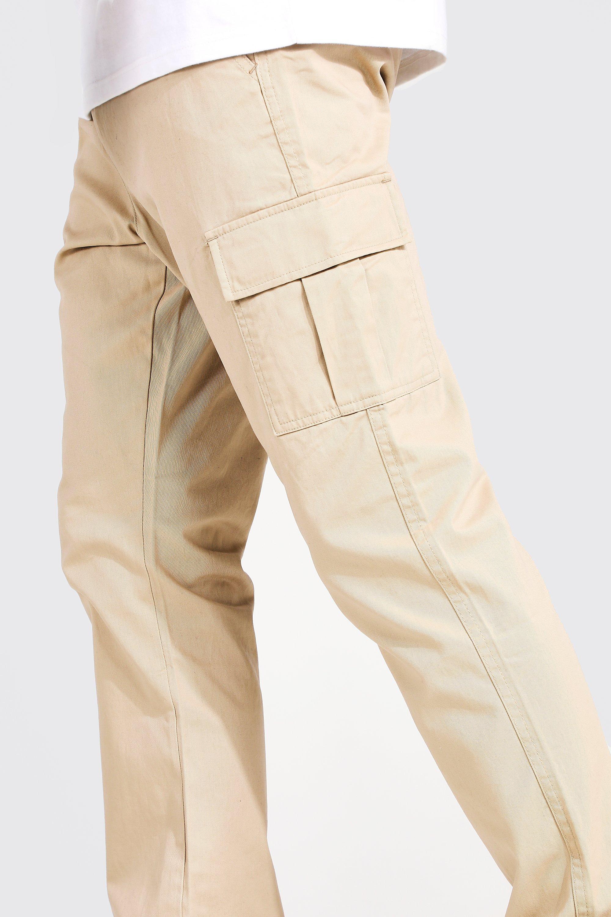 Pantalon Cargo Homme Coupe Droite