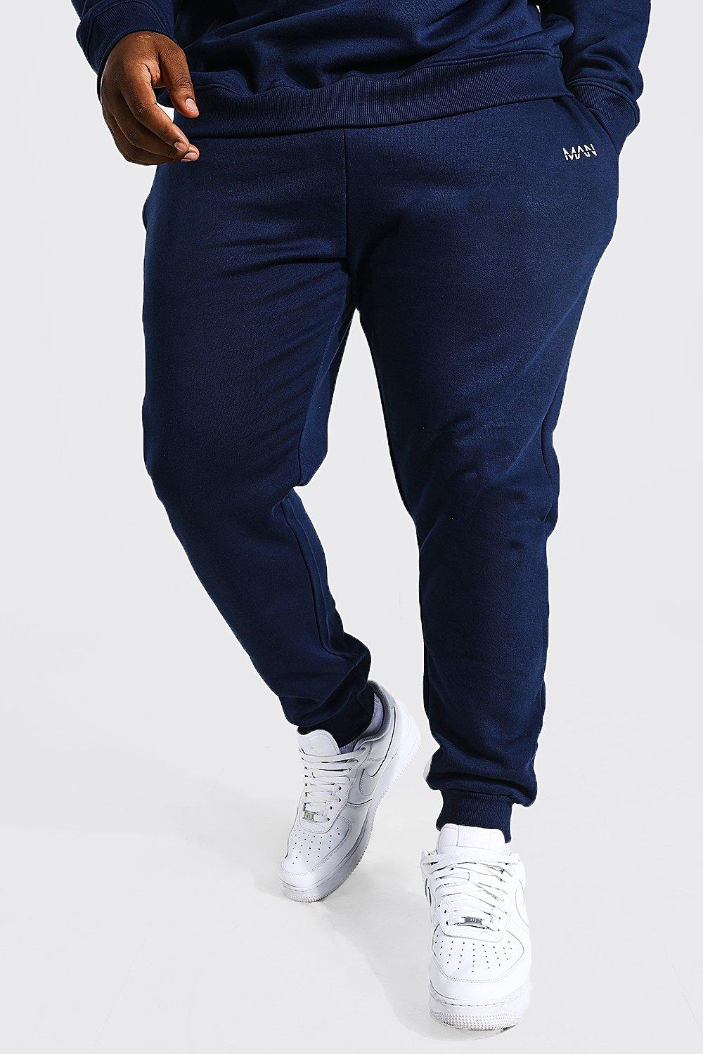 mens big and tall jean joggers