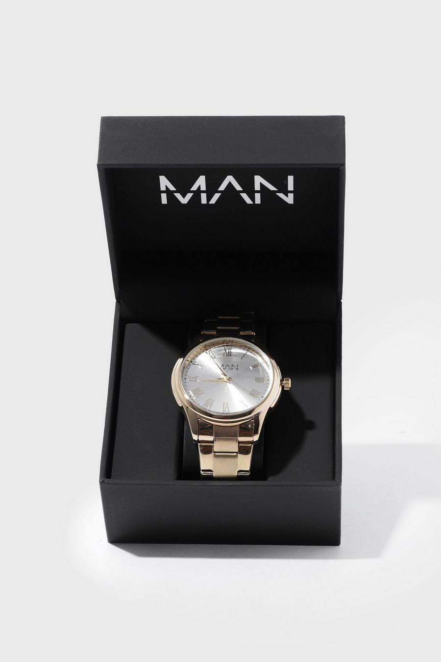 Gold Plated Watch With Gift Box image number 1