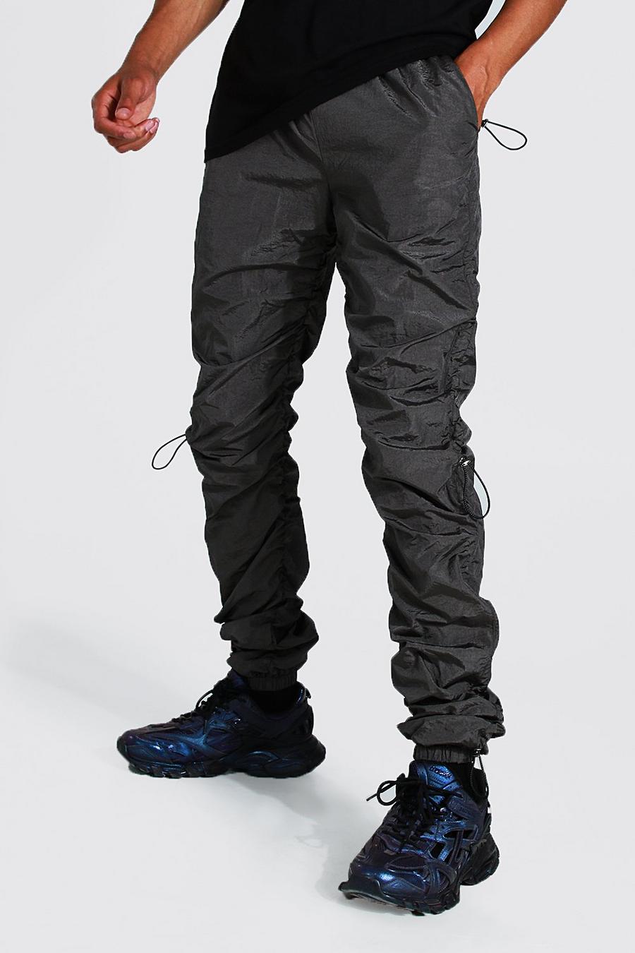 Tall Ruched Leg Bungee Cord Cargo Trouser