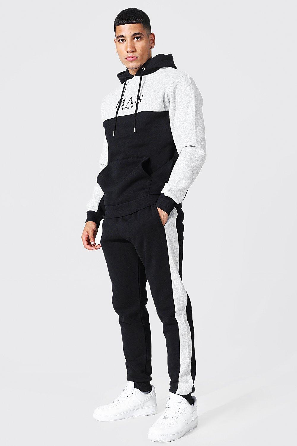 men tracksuit boohoo