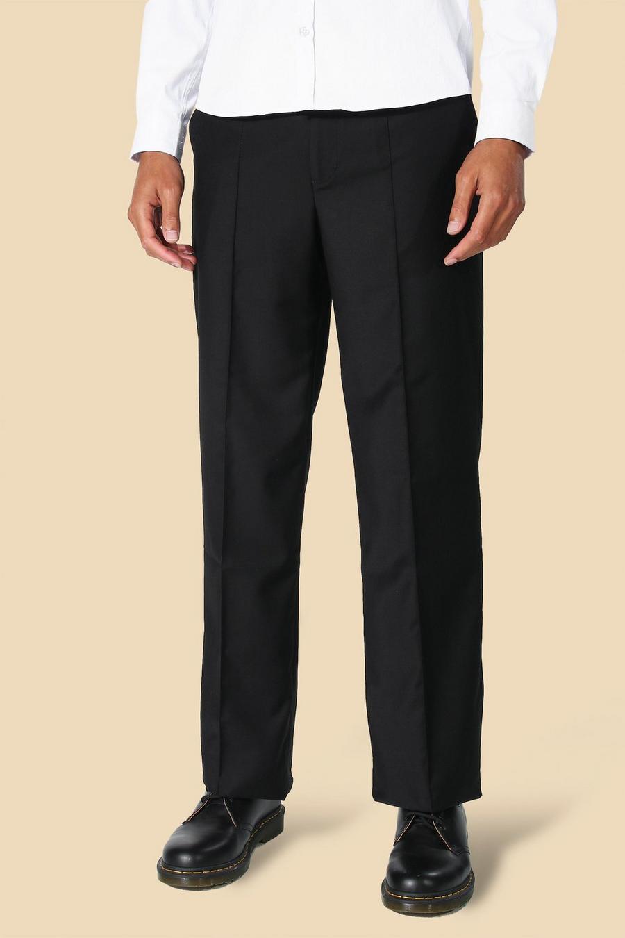 Tall - Pantalon coupe droite, Black image number 1