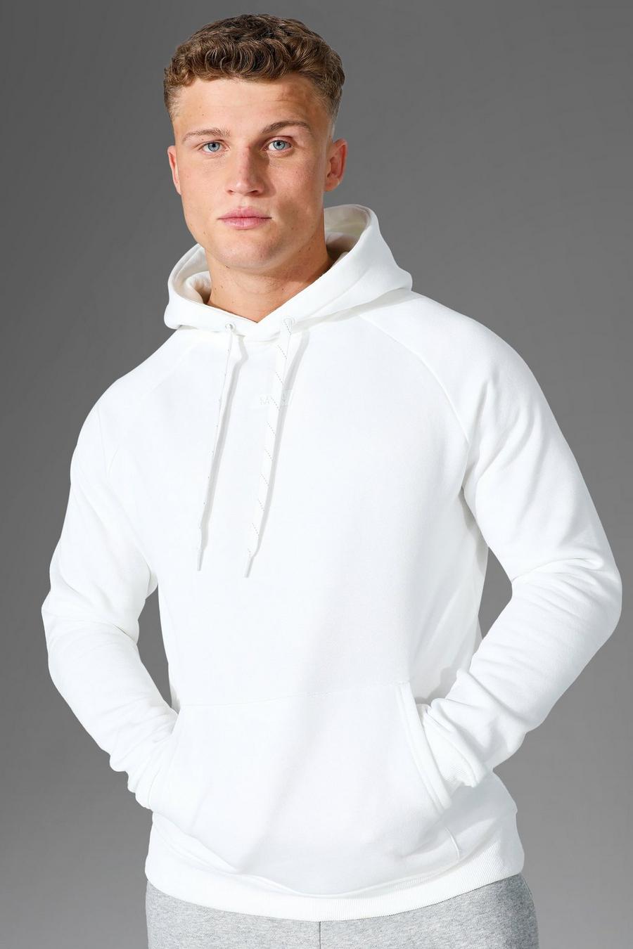 White Man Active Gym Hoodie