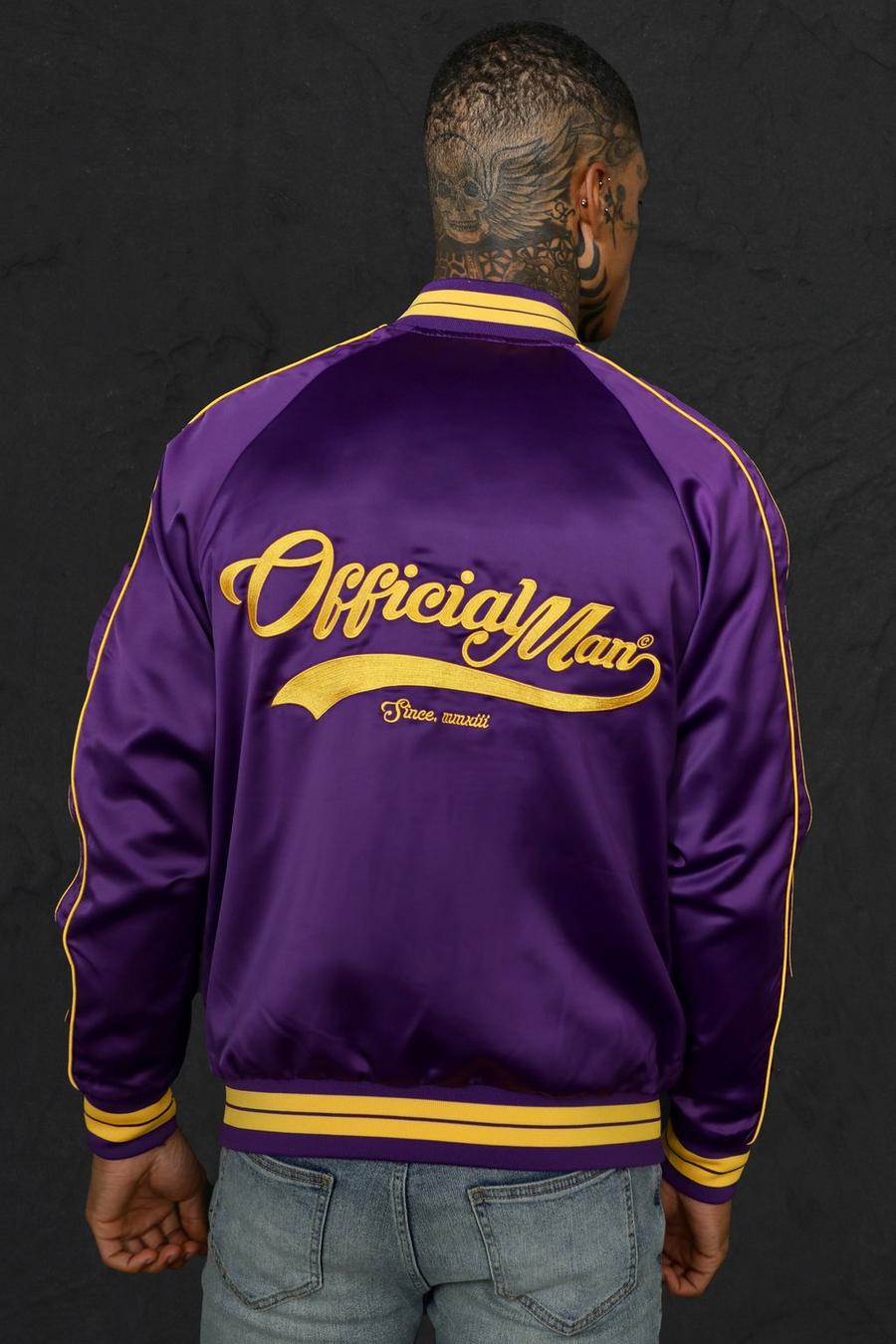 Official Man Souvenir-Jacke, Purple image number 1