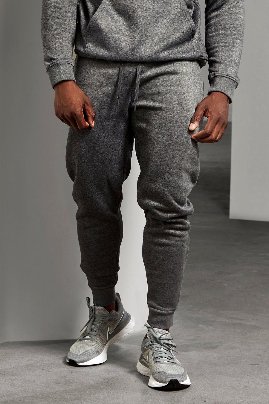 Charcoal grå MAN Active Joggers image number 1