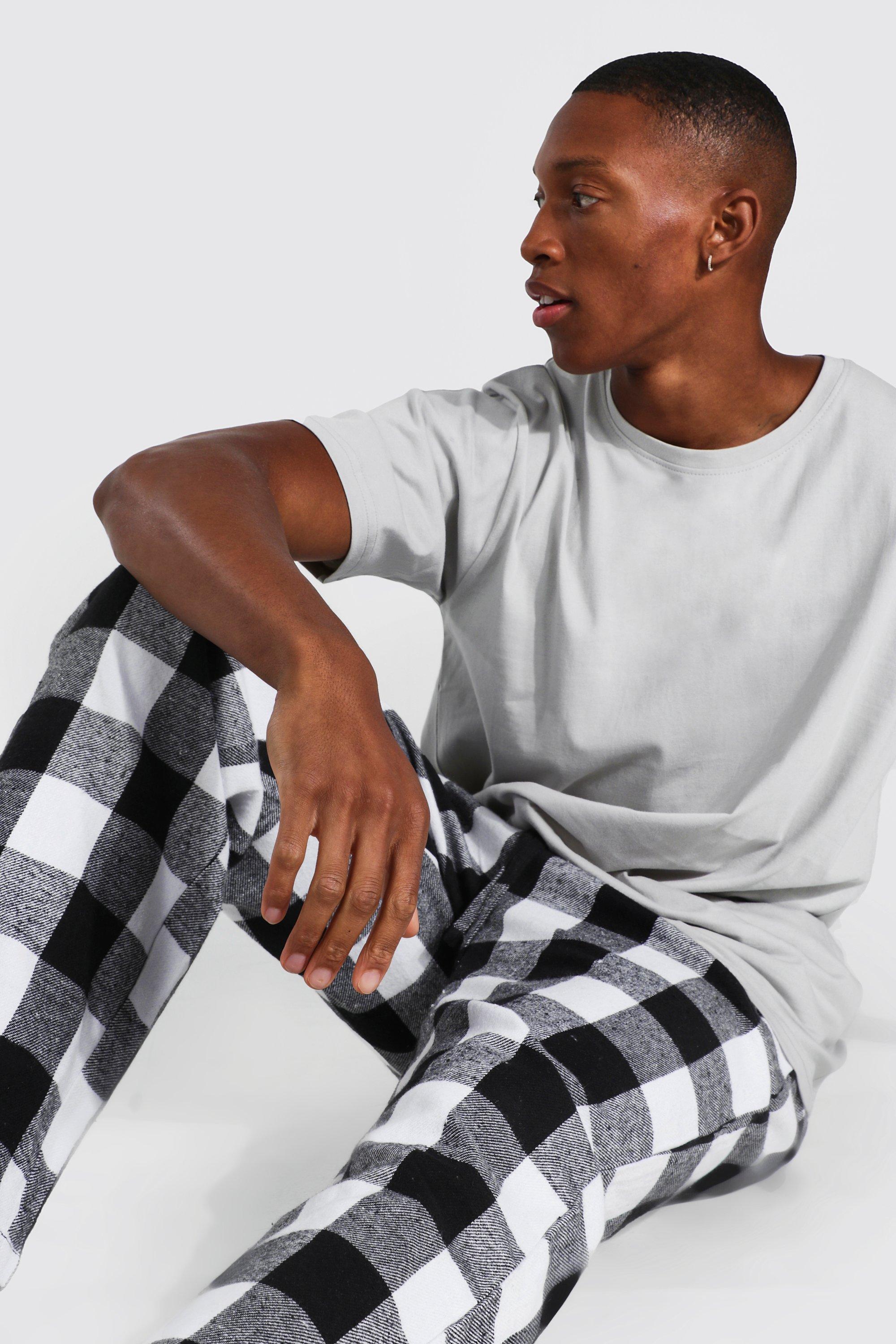 Mens pyjamas boohoo hot sale