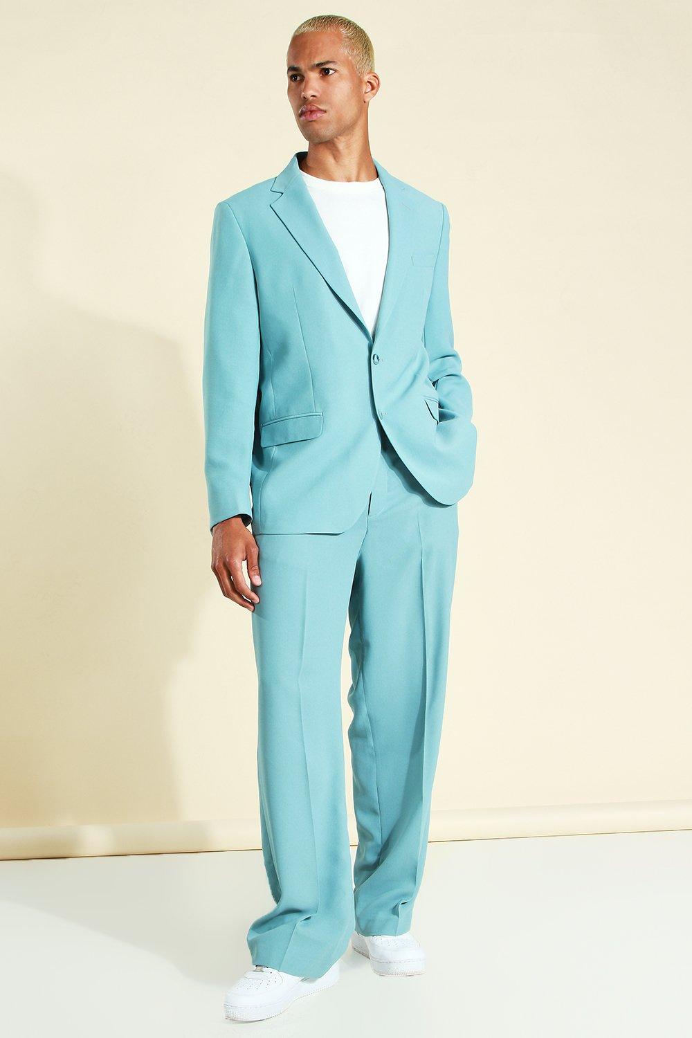 Soft Tailored Wide Leg Suit Trousers boohoo