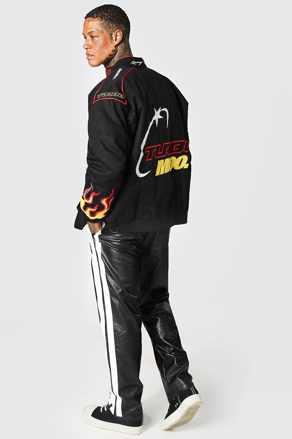 Twill Oversized Turbo M10q Racing Jacket