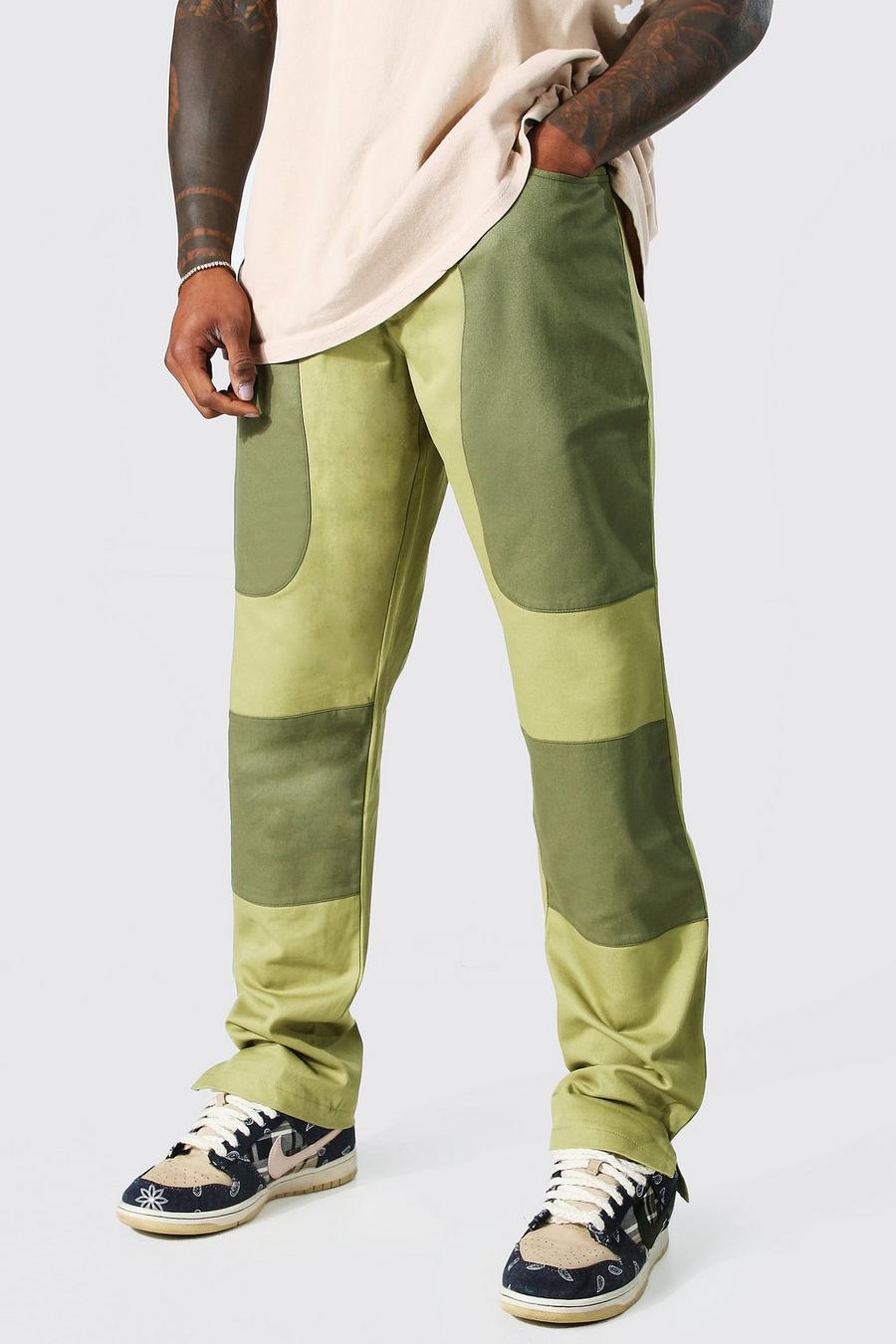 Light khaki Offcl Layered Pocket Trousers image number 1