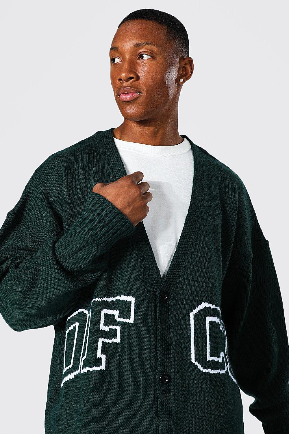 Long shop varsity cardigan