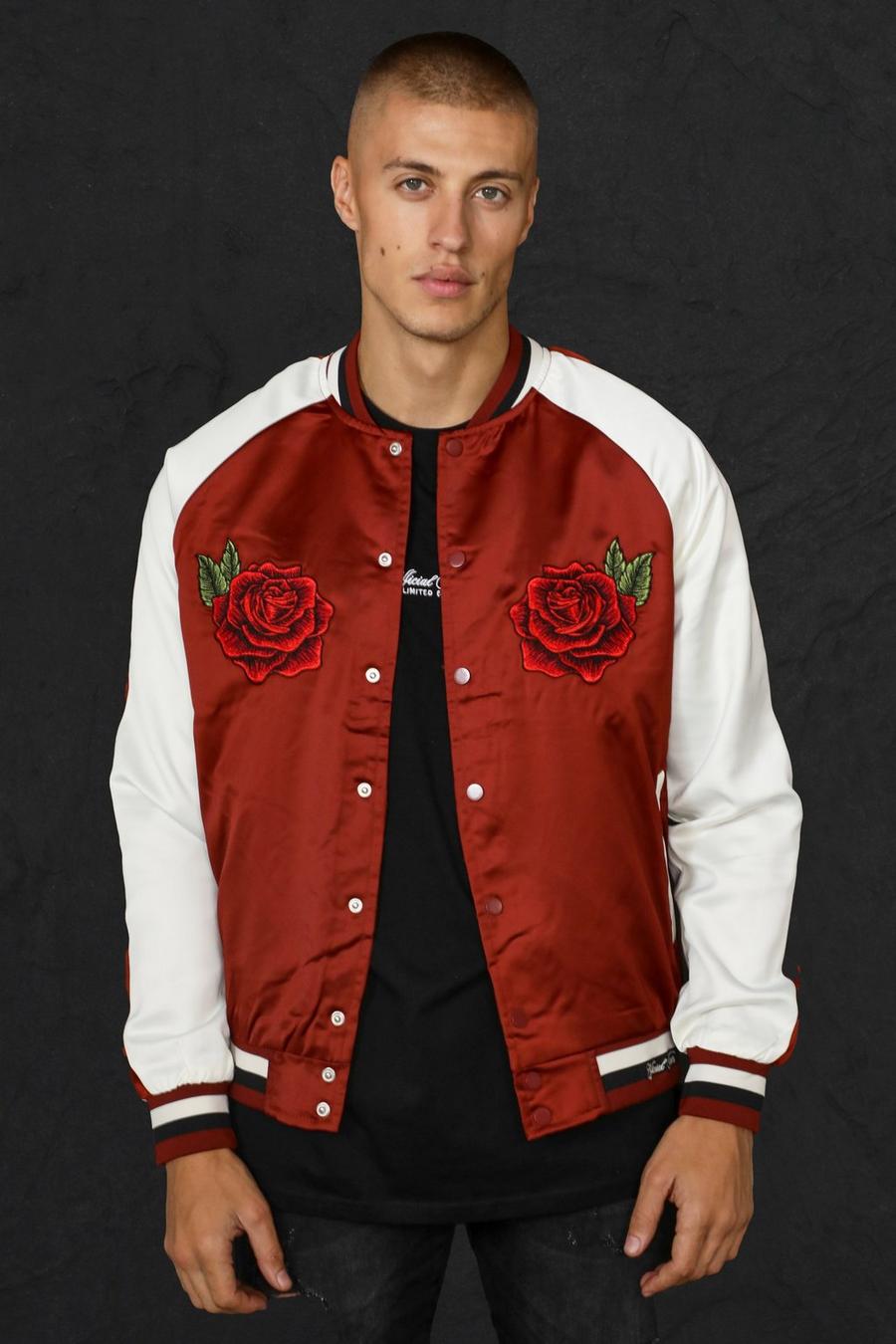 Satin Rose Souvenir Jacket
