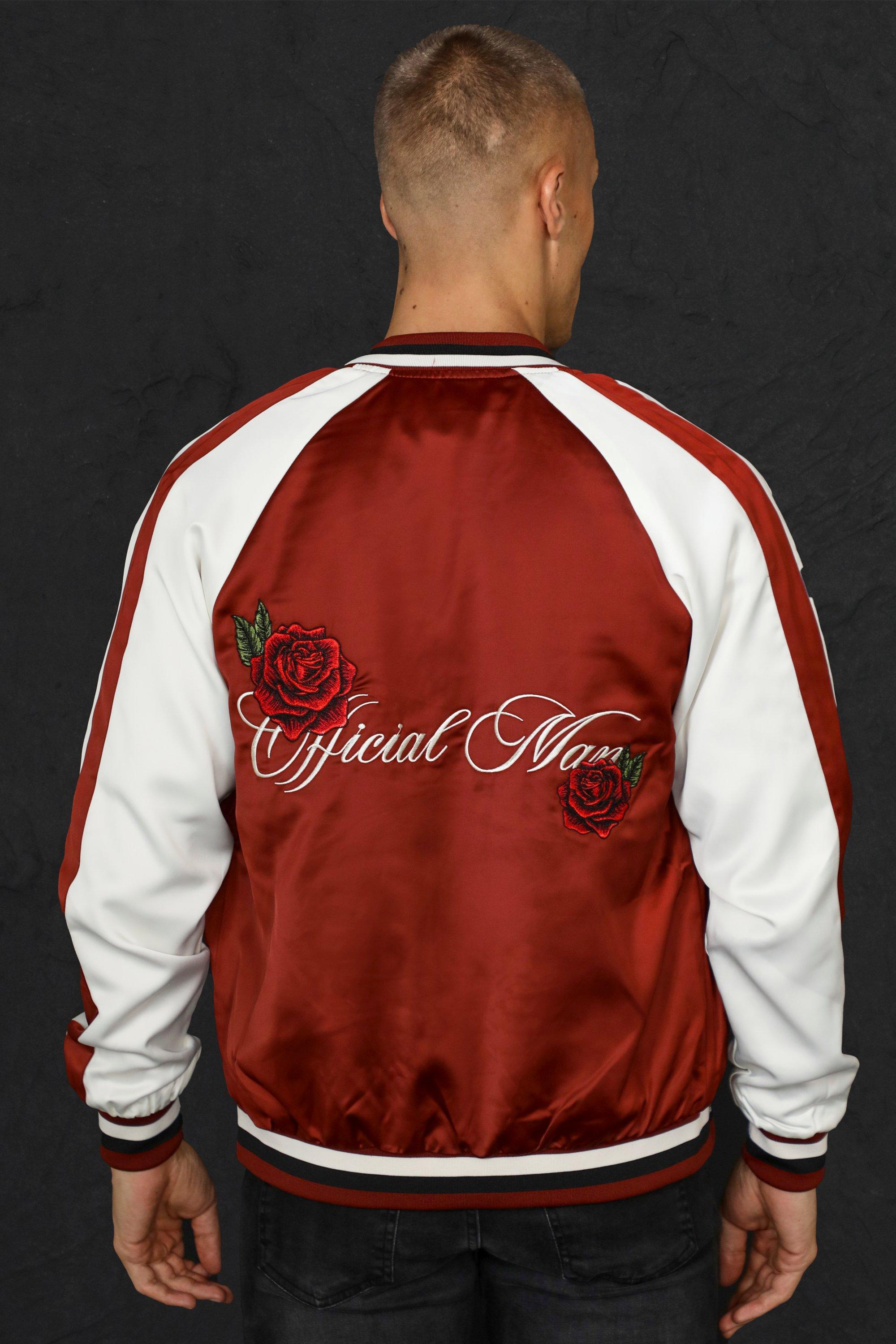 Satin Rose Souvenir Jacket