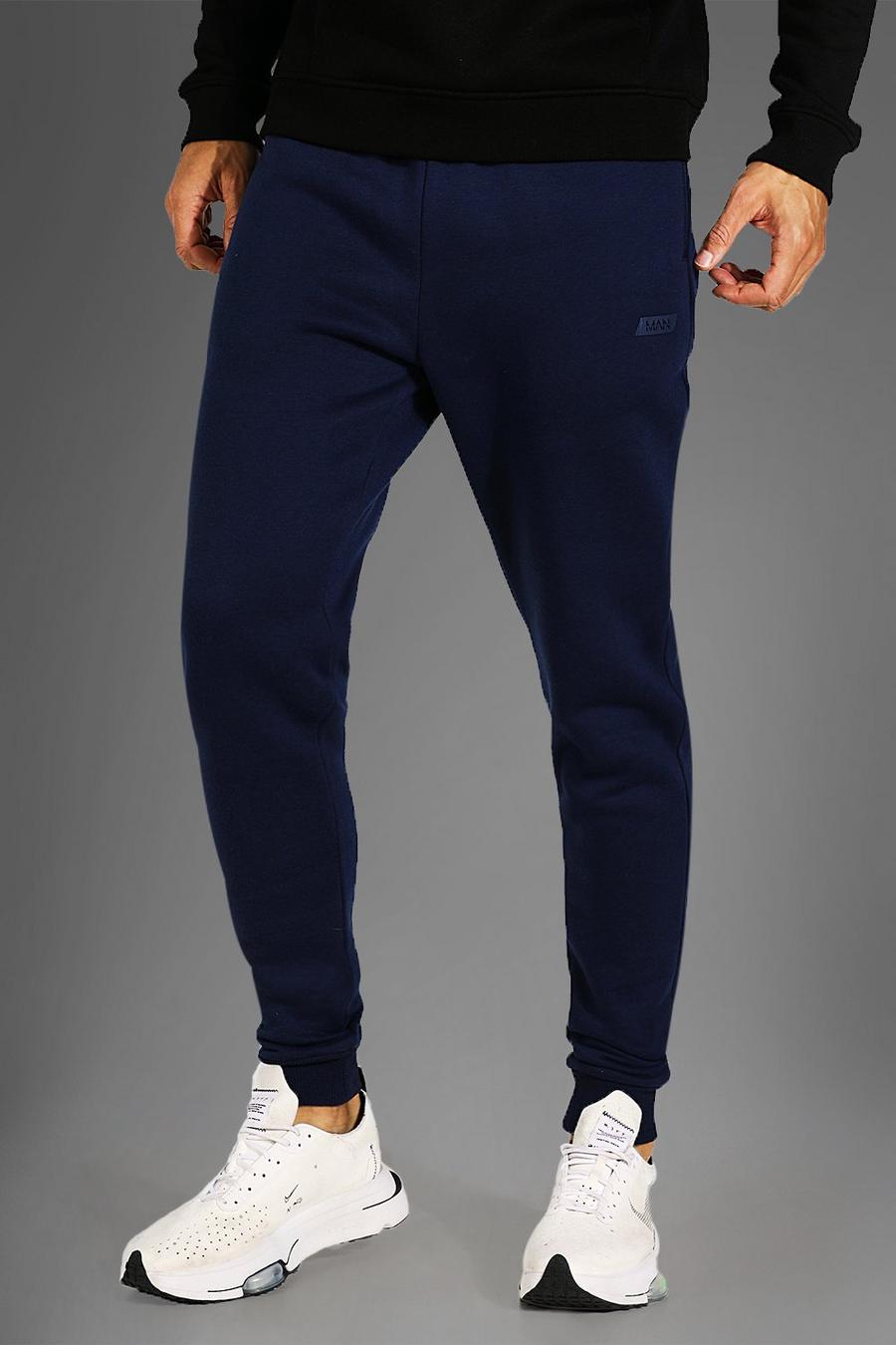 Navy Tall Man Active Gym Joggers image number 1