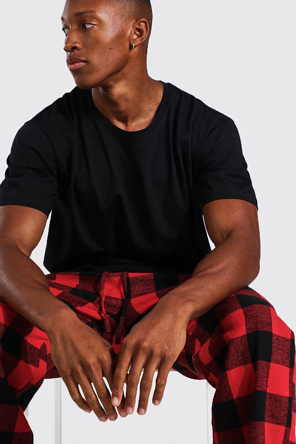 Woven Check Pyjama Bottoms