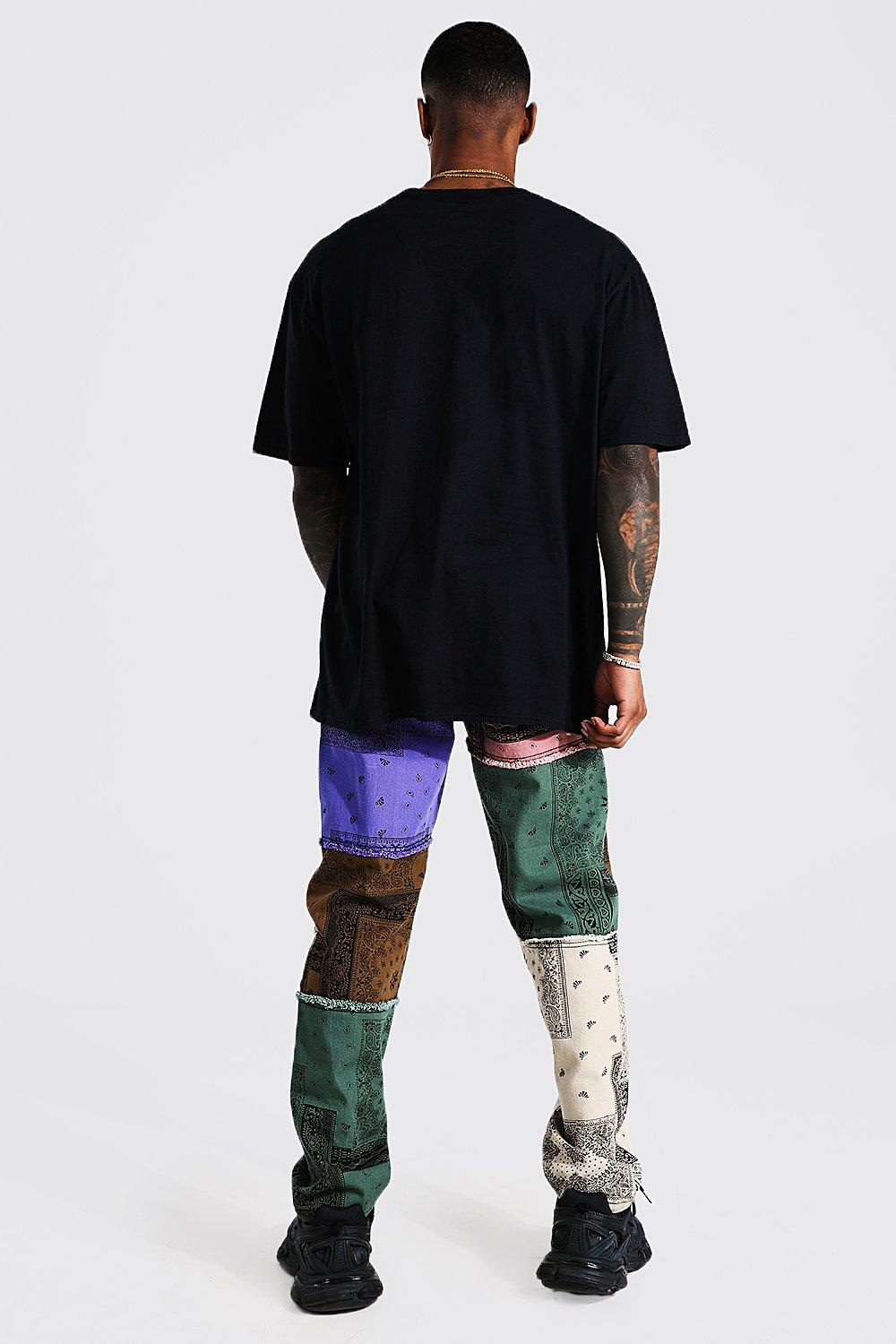 Bandana patch hot sale pants