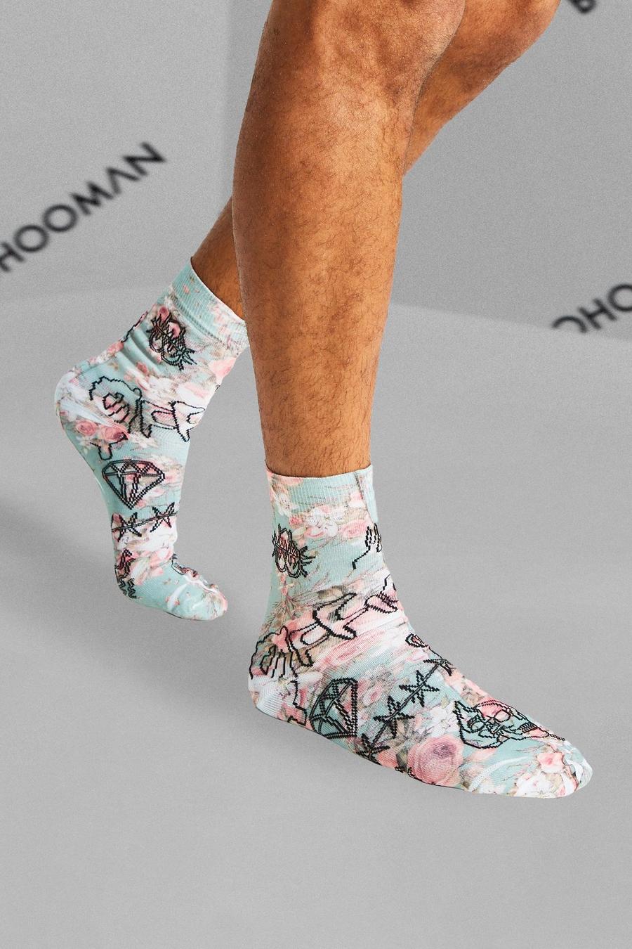 Chaussettes effet camouflage , Camo image number 1