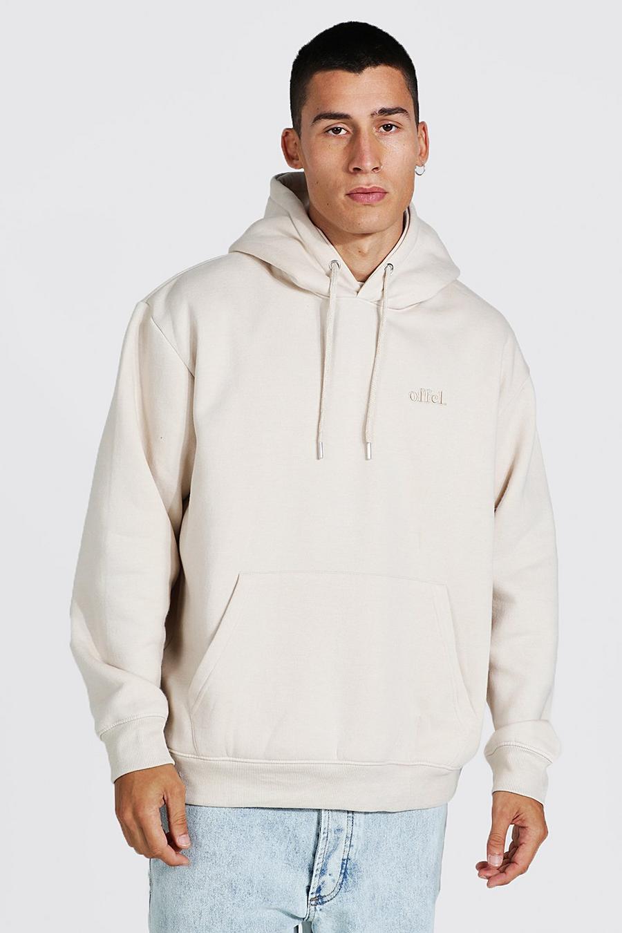 Pumice stone grå Offcl Oversize hoodie image number 1
