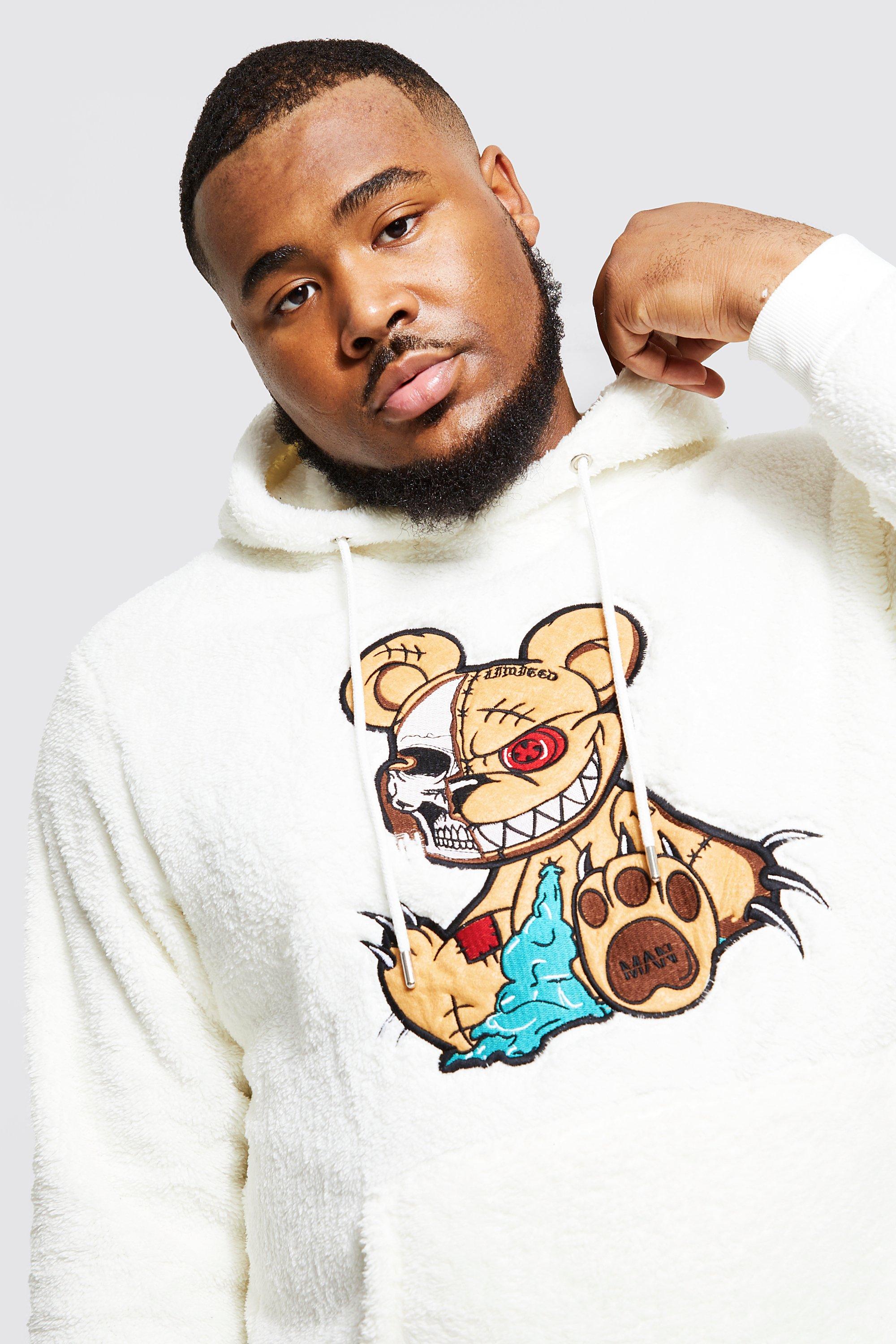 Boohoo teddy online hoodie