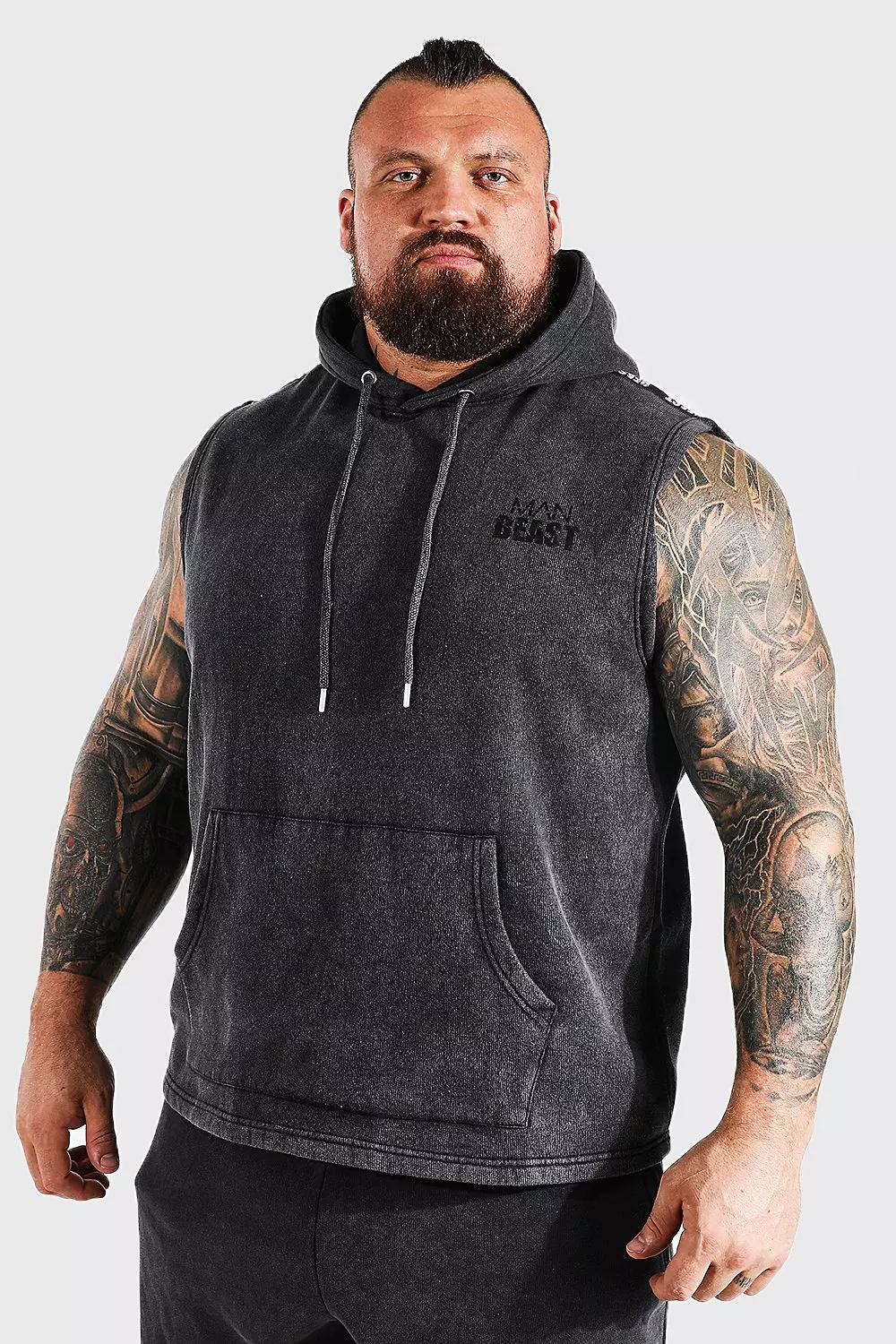 Eddie hall sleeveless hoodie new arrivals