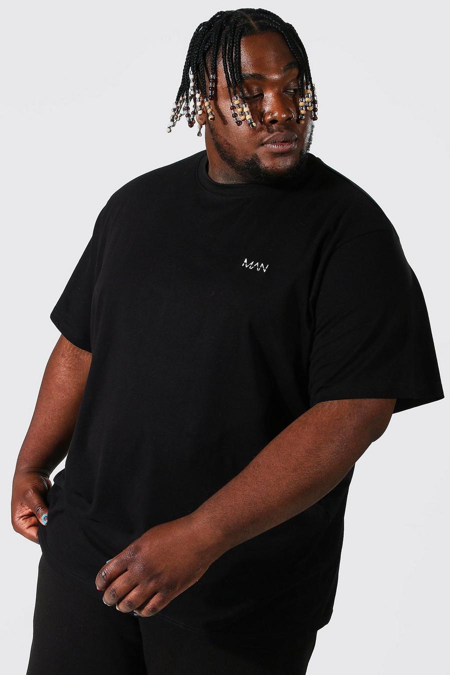 Camiseta Plus MAN, Black negro image number 1