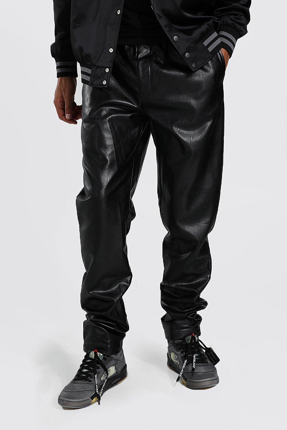 boohooman leather pants