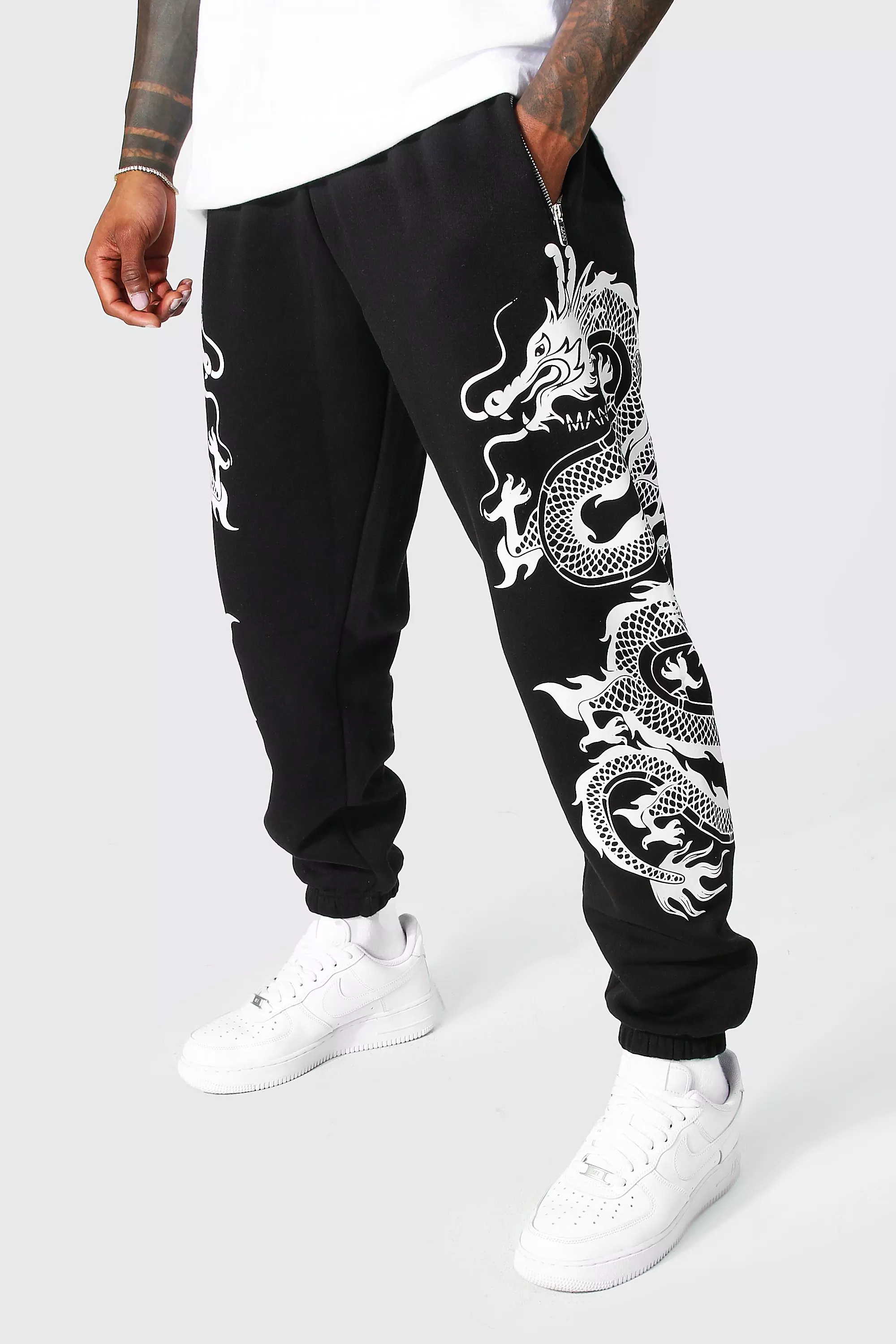 Sweatpants dragon sale