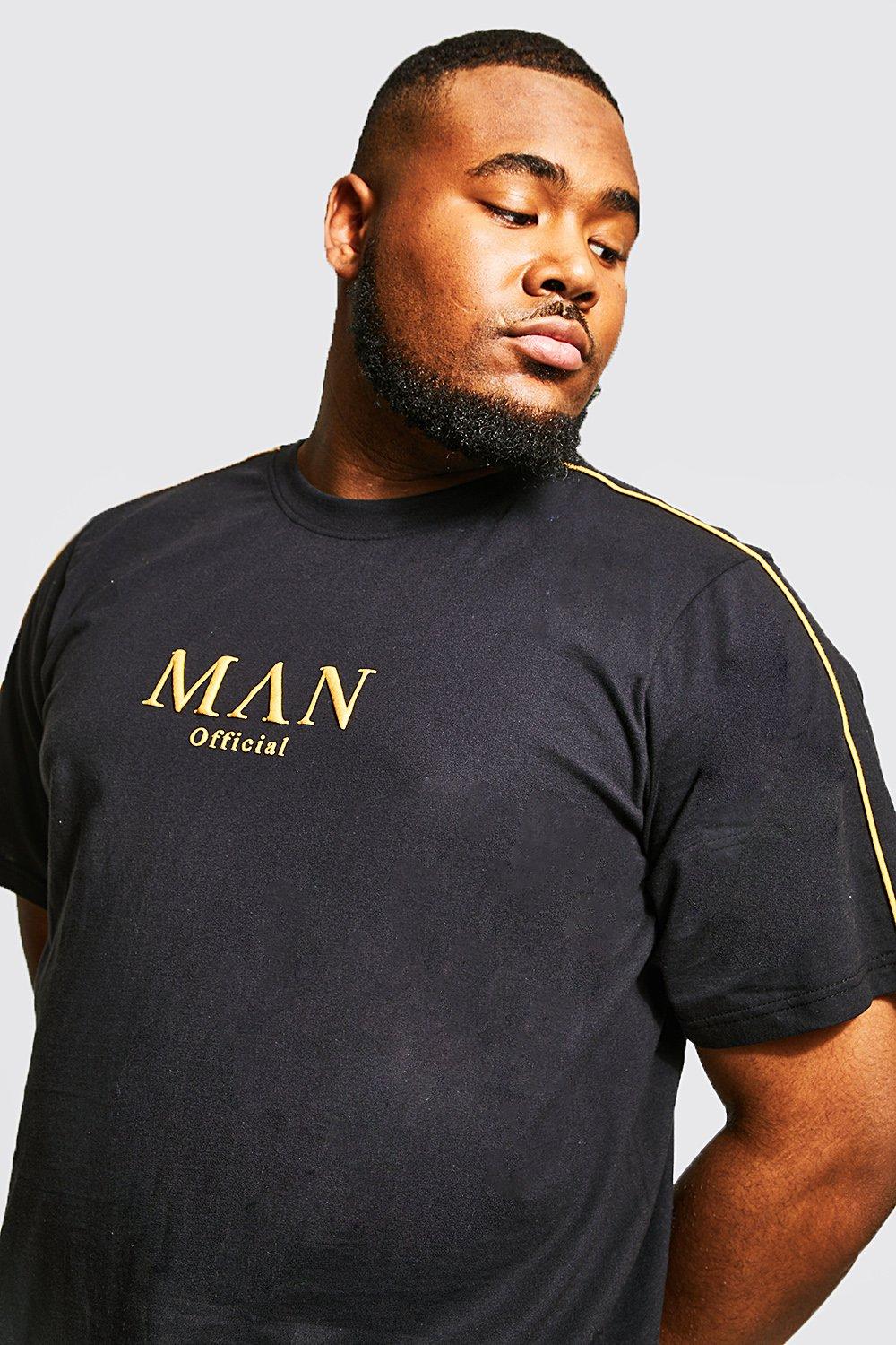 Plus size gold shirt hotsell