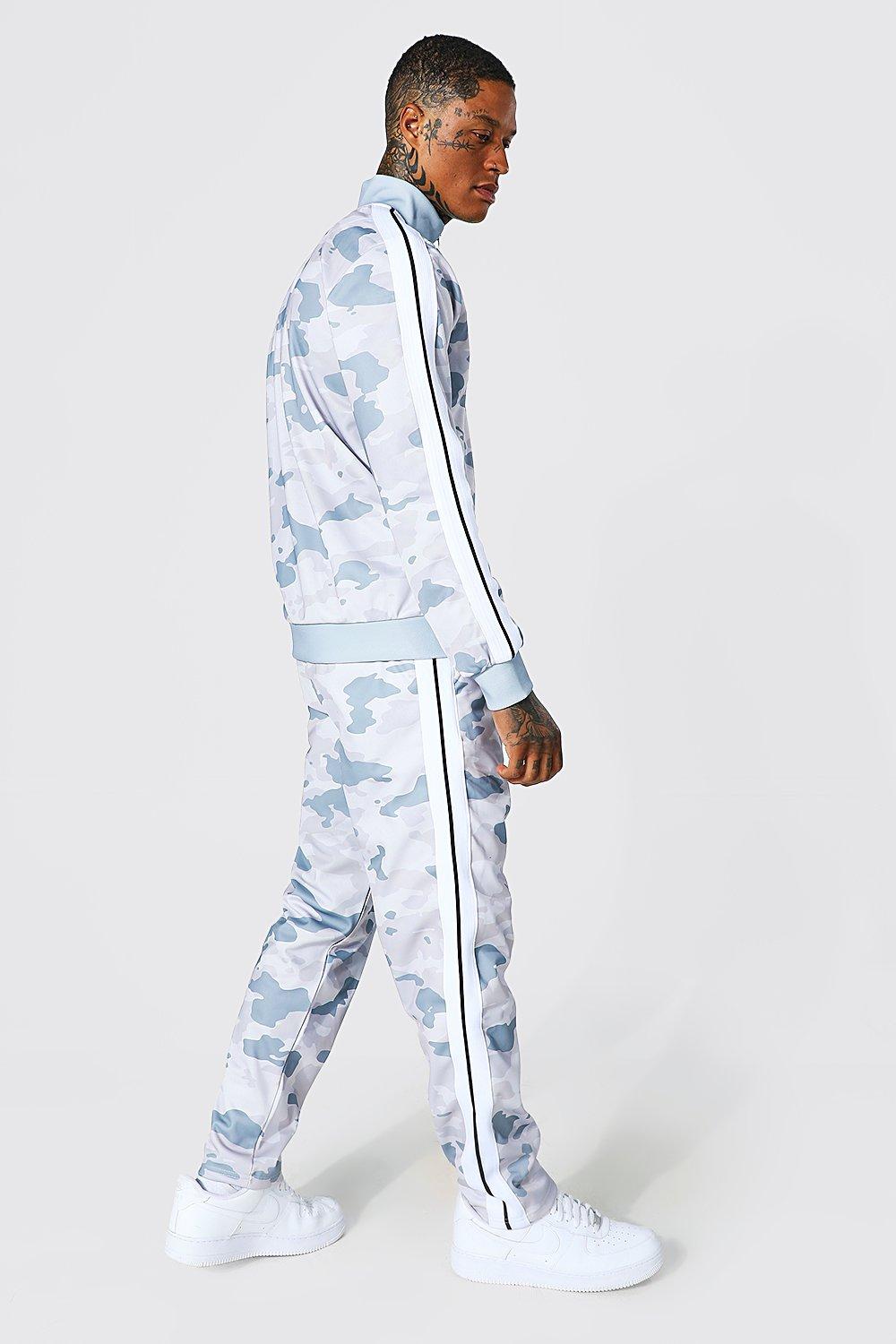 Grey camo nike tracksuit online