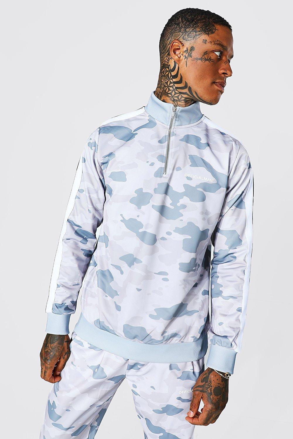 Sik silk camo sales tracksuit