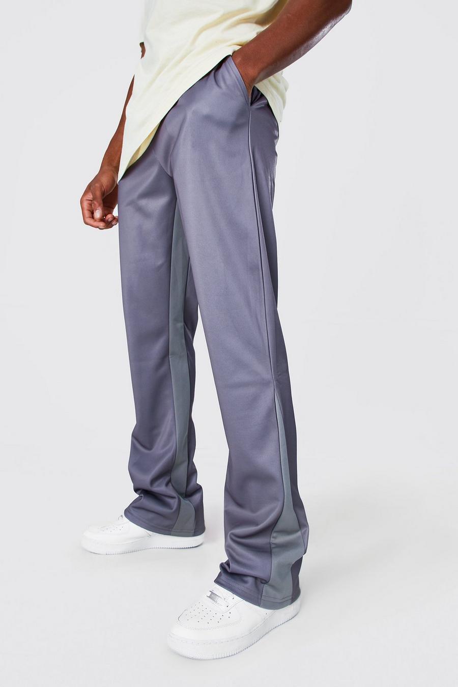 Pantalón deportivo MAN Original de tejido por urdimbre con refuerzos, Charcoal grey image number 1