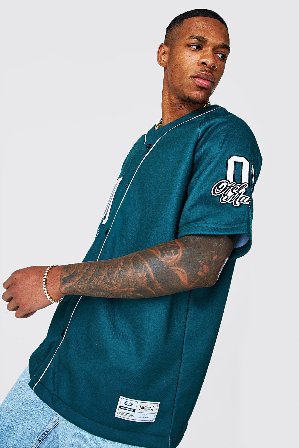 Large best sale baseball jersey