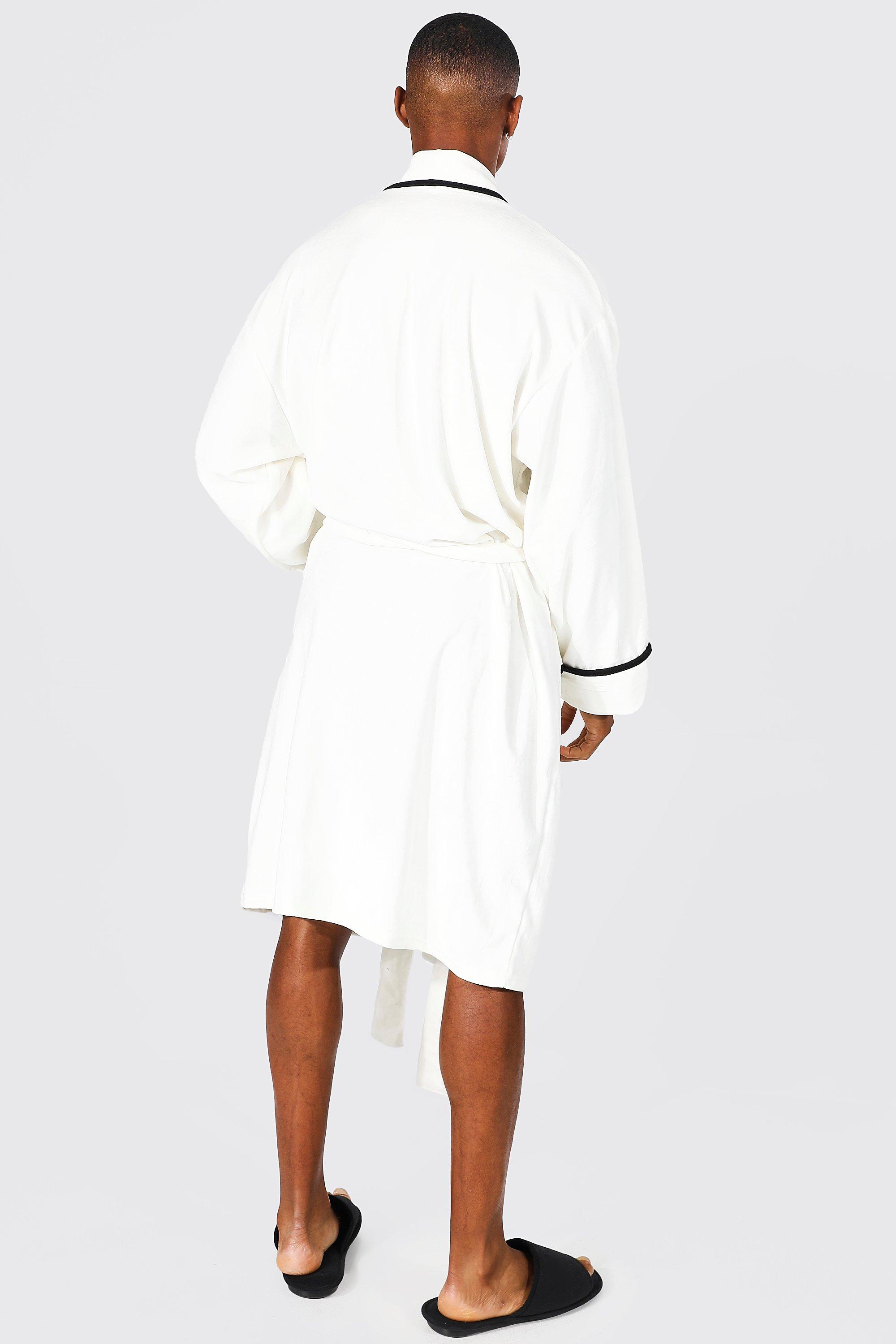 Boohoo mens hot sale dressing gown