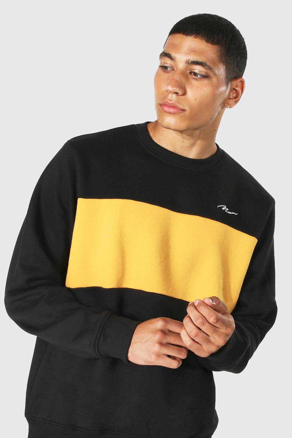 Mustard hotsell colour sweatshirt