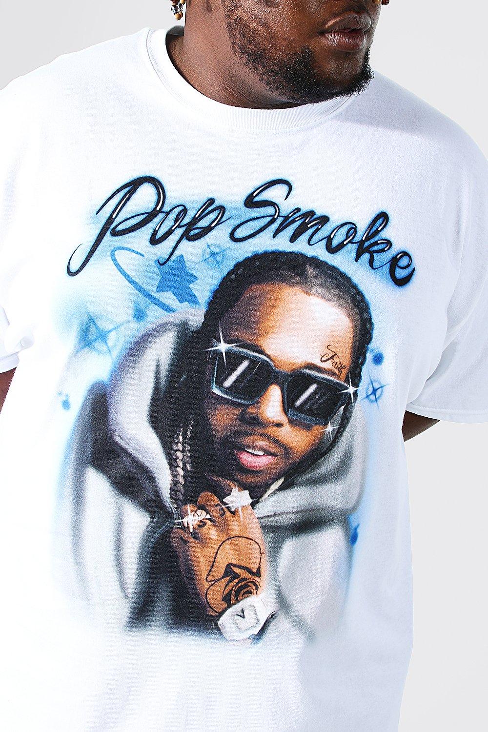 Plus Pop Smoke Homage Licensed T-shirt