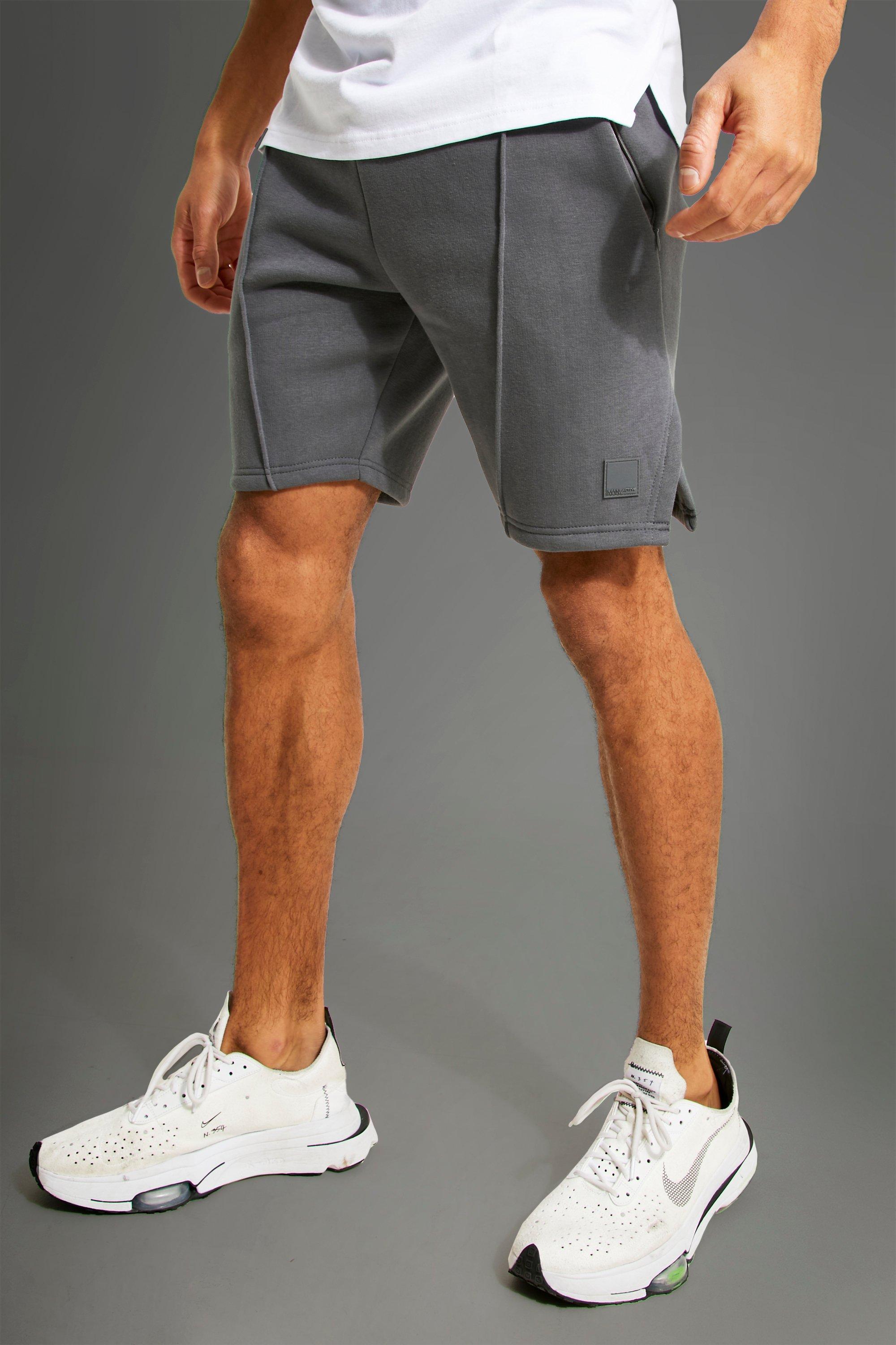 Mens charcoal grey shorts cheap