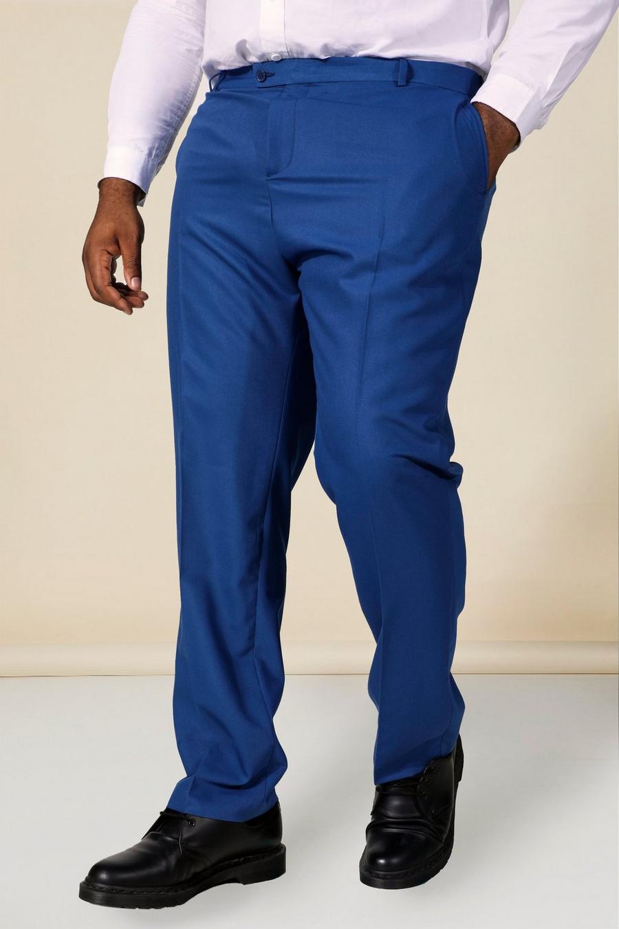 Grande taille - Pantalon habillé coupe skinny, Cobalt blau image number 1