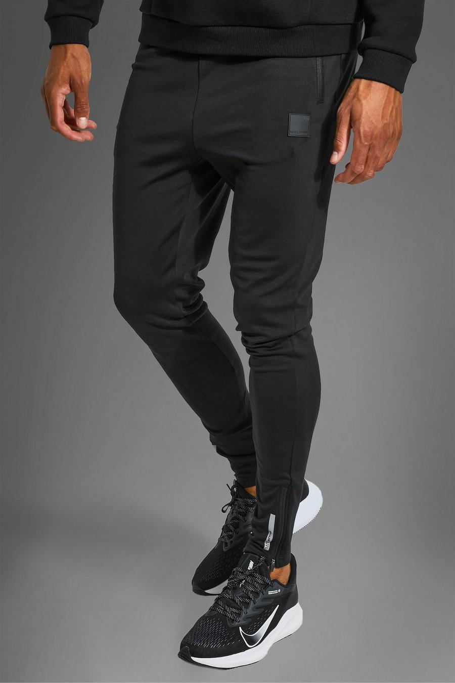 Black Tall Man Active Performance Jogger image number 1