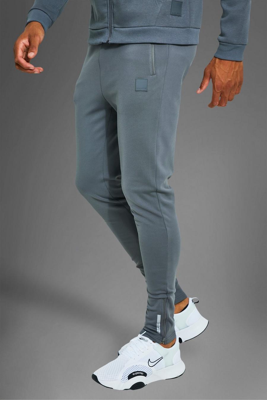 Pantaloni tuta Tall Man Active per alta performance, Charcoal gris image number 1