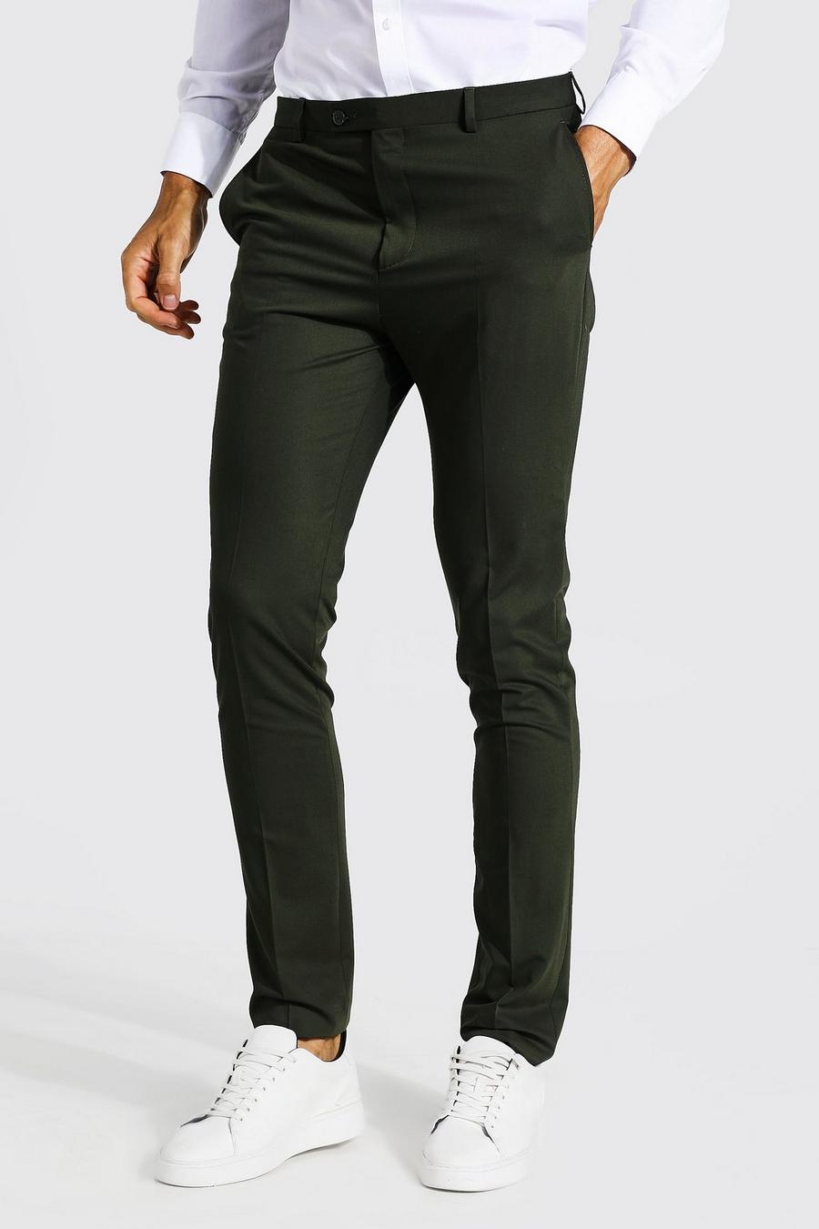 Khaki Tall Skinny Smart Trouser image number 1