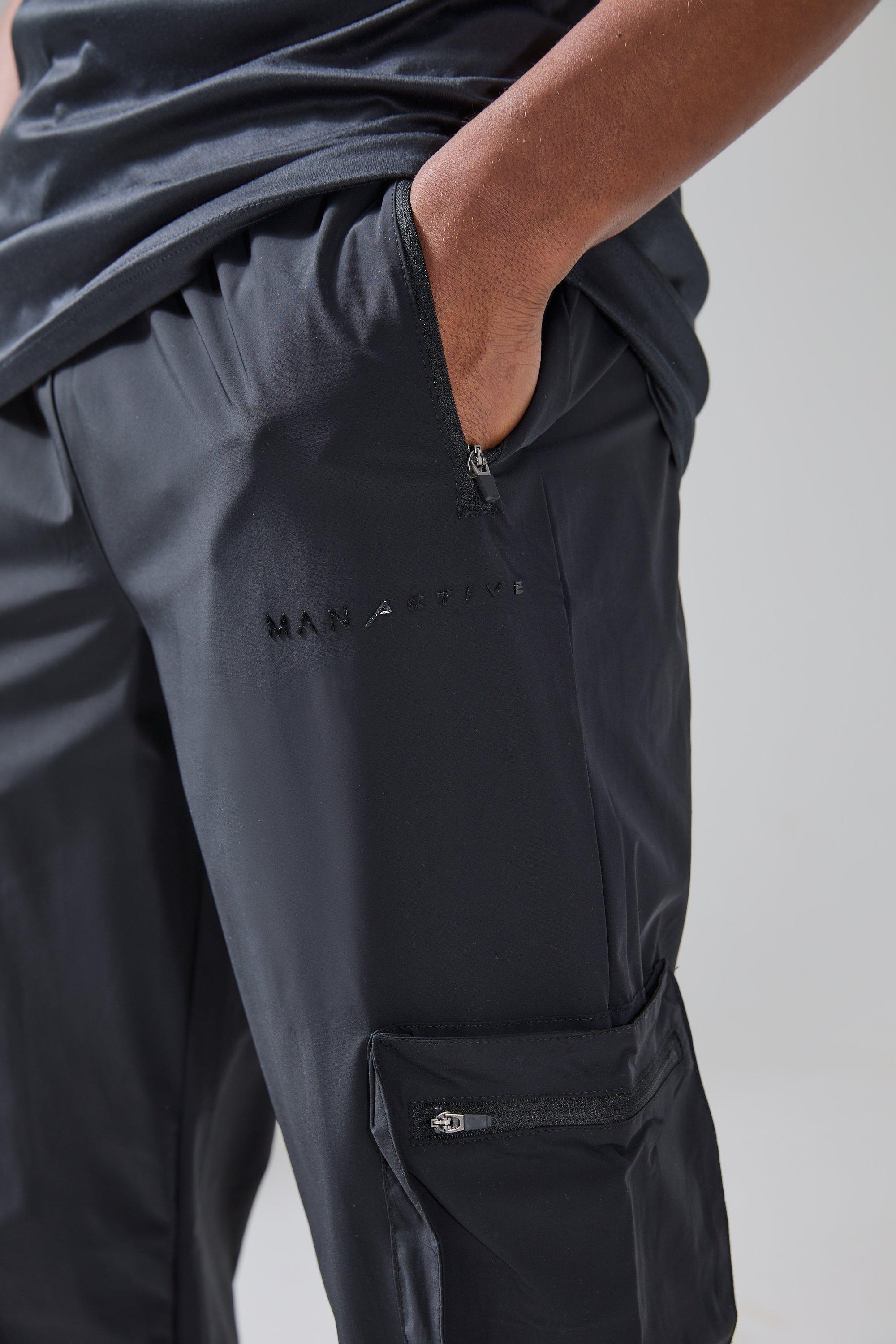 Tapered gym pants shop