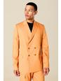 Chaqueta Tall oversize de traje con botonadura doble, Orange