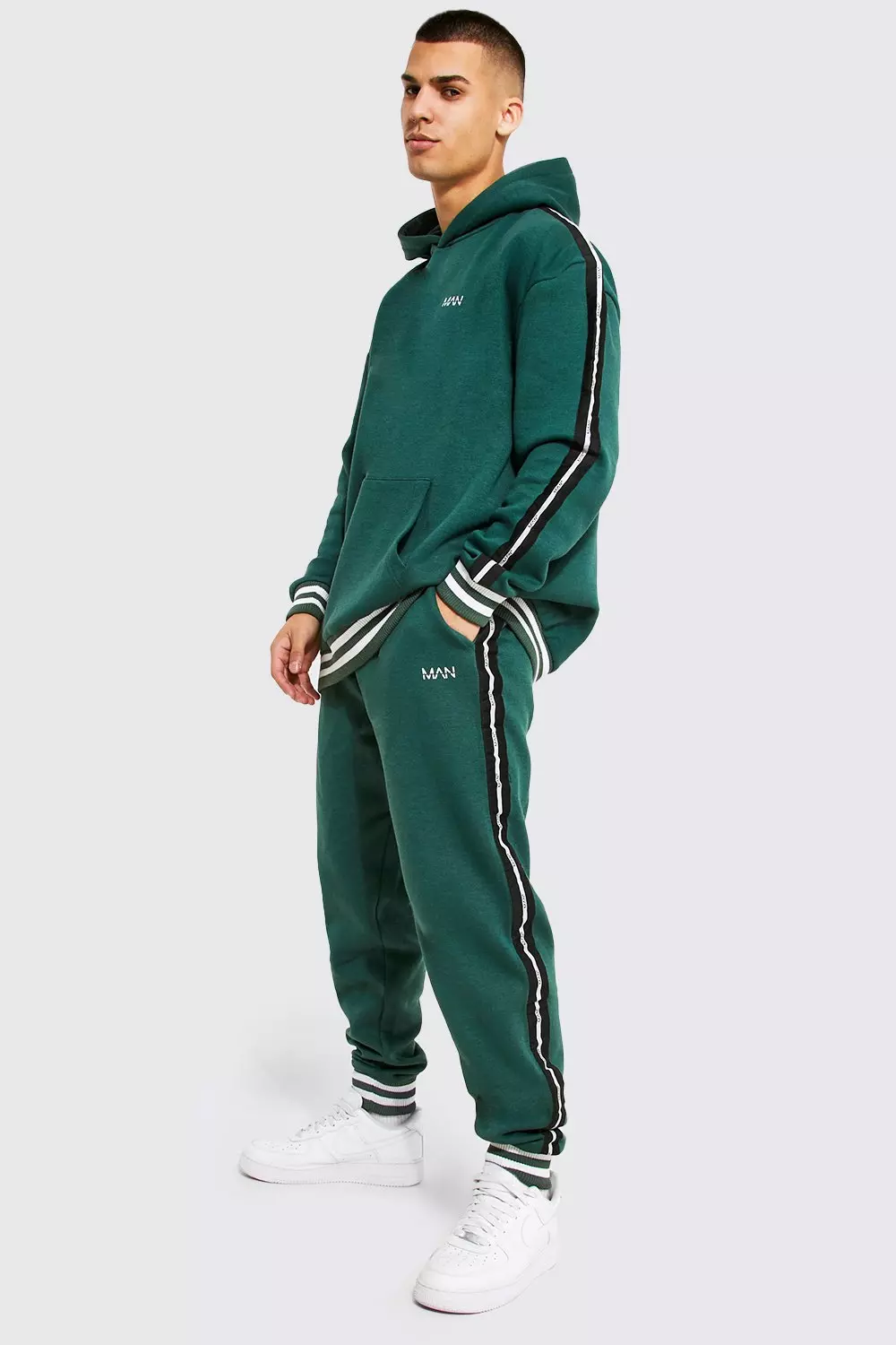 Official MAN Tape Hooded Tracksuit