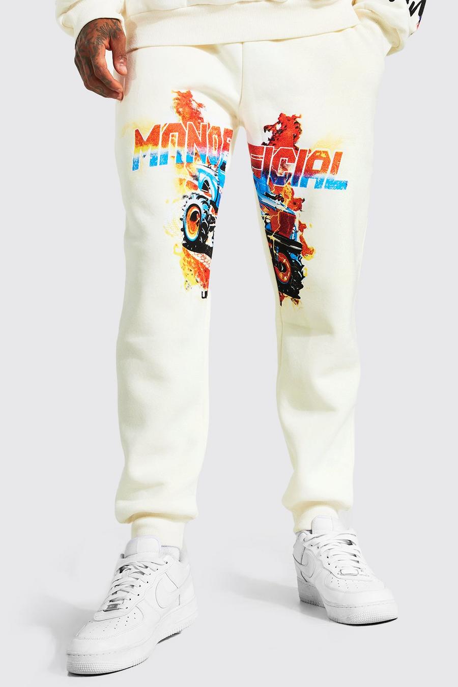 Man Official Racing Washed Jogger image number 1